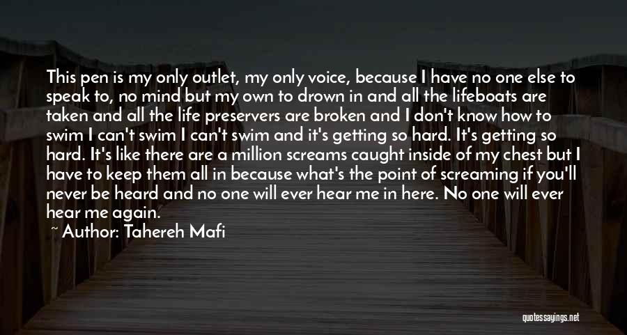 I Speak My Mind. I Never Mind What I Speak Quotes By Tahereh Mafi