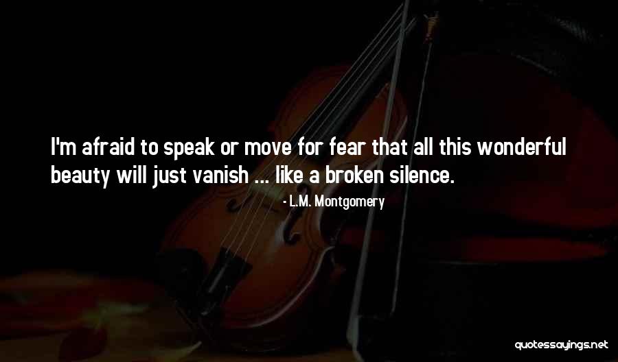 I Speak Quotes By L.M. Montgomery I Speak Quotes By L.M. Montgomery