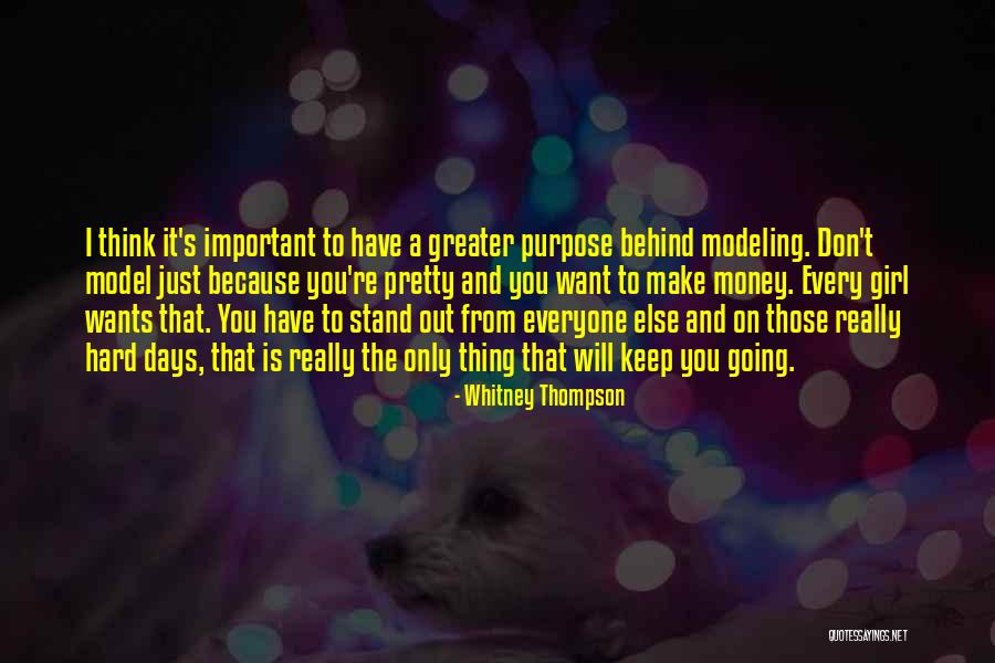 I Stand Behind You Quotes By Whitney Thompson I Stand Behind You Quotes By Whitney Thompson