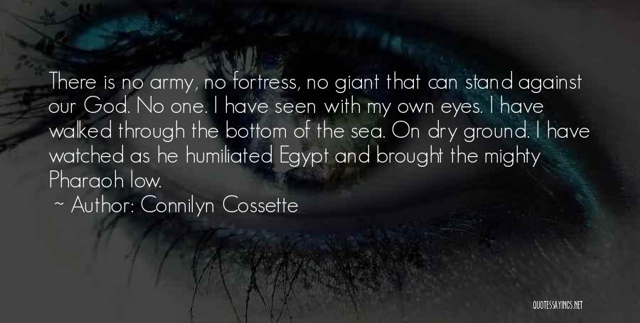 I Stand My Ground Quotes By Connilyn Cossette