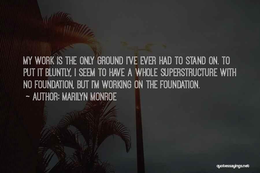 I Stand My Ground Quotes By Marilyn Monroe