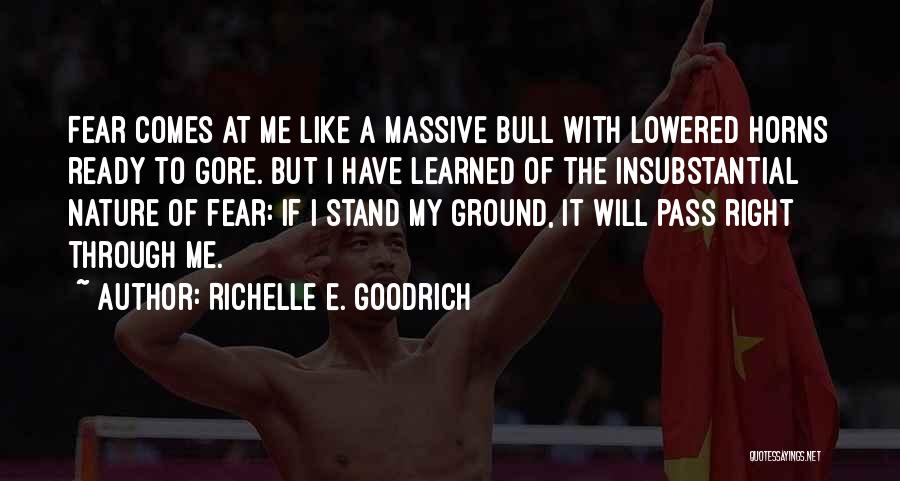 I Stand My Ground Quotes By Richelle E. Goodrich