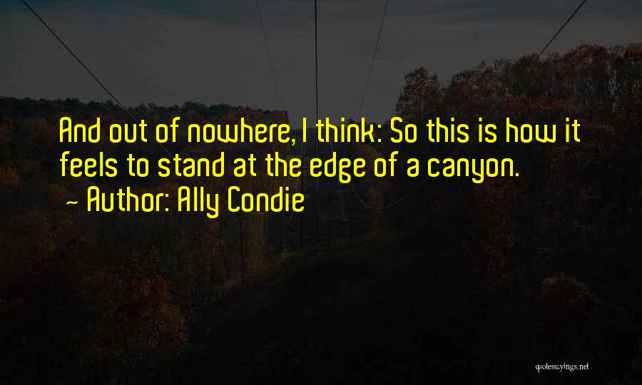 I Stand Out Quotes By Ally Condie