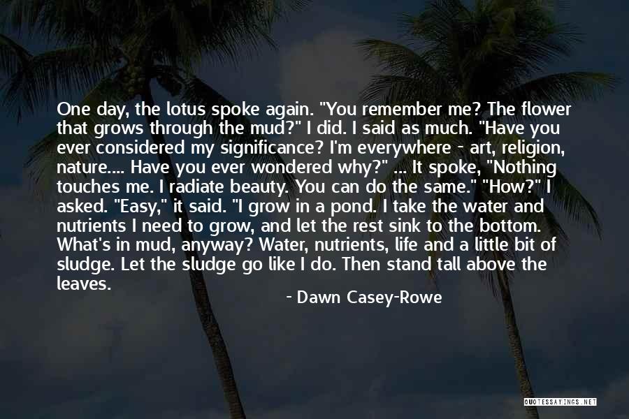 I Stand Tall Quotes By Dawn Casey-Rowe