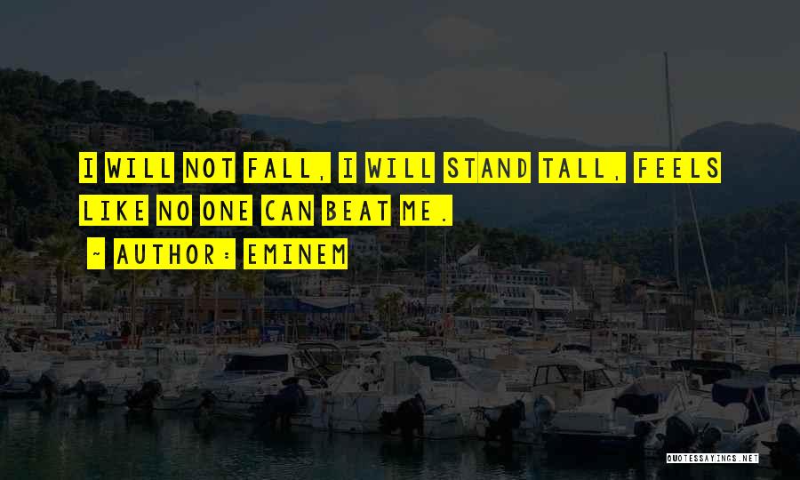 I Stand Tall Quotes By Eminem
