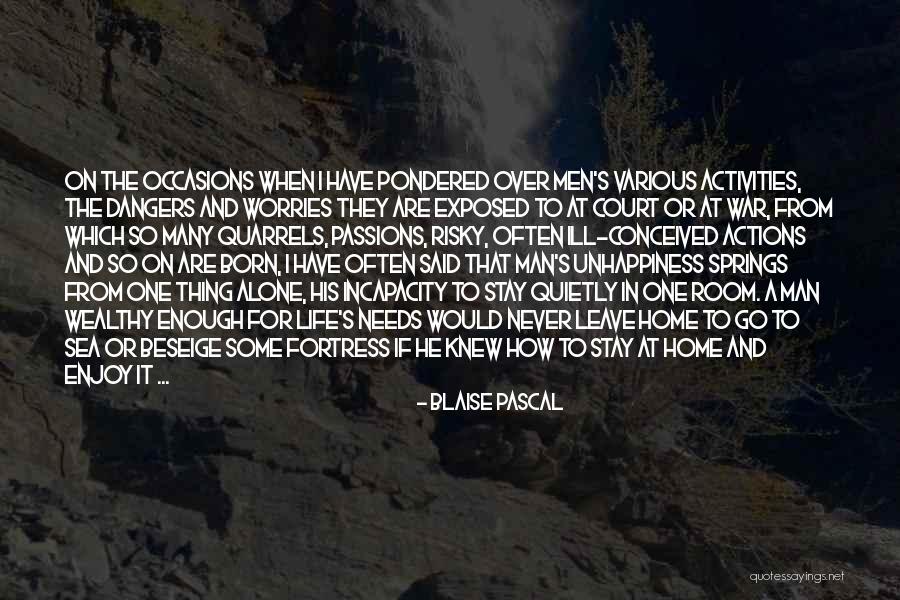 I Stay Alone Quotes By Blaise Pascal I Stay Alone Quotes By Blaise Pascal