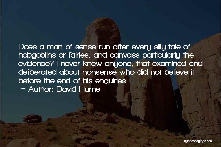 I Still Believe In Fairy Tales Quotes By David Hume