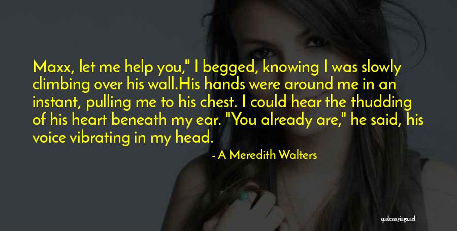 I Still Hear Your Voice Quotes By A Meredith Walters I Still Hear Your Voice Quotes By A Meredith Walters