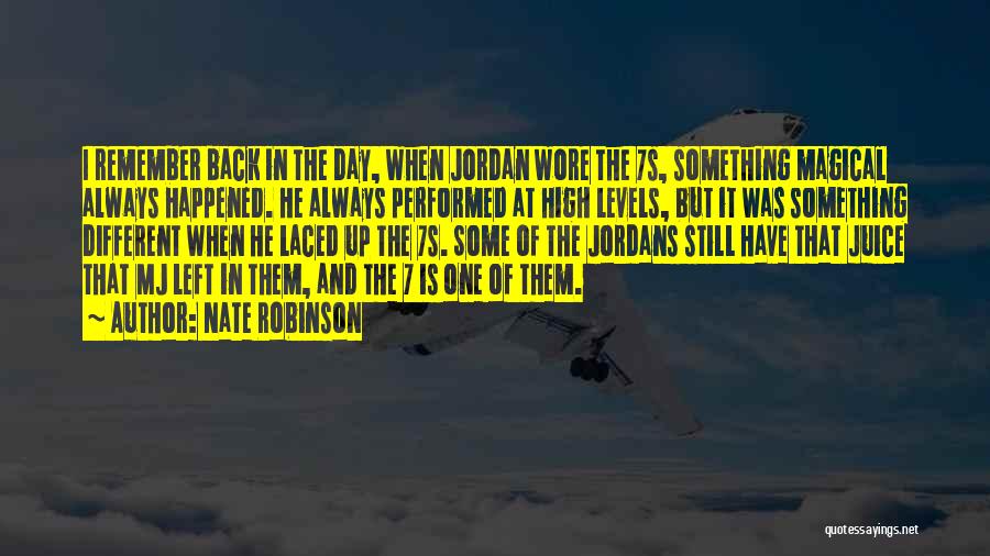 I Still Remember That Day Quotes By Nate Robinson