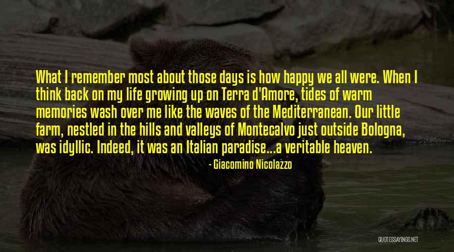 I Still Remember Those Days Quotes By Giacomino Nicolazzo I Still Remember Those Days Quotes By Giacomino Nicolazzo
