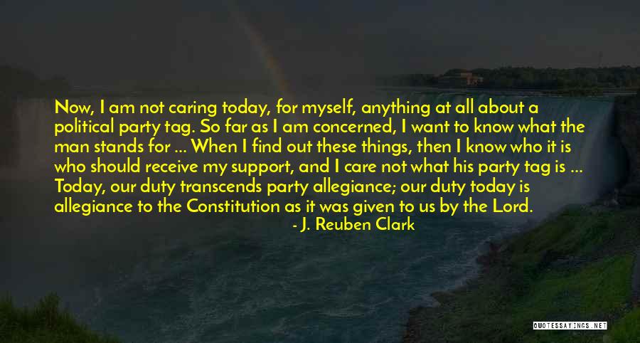 I Support My Man Quotes By J. Reuben Clark I Support My Man Quotes By J. Reuben Clark