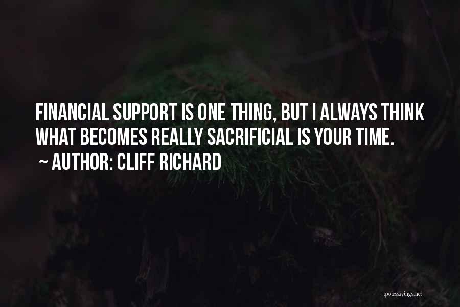 I Support Quotes By Cliff Richard