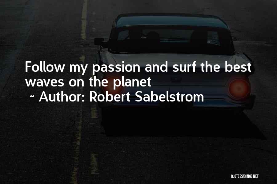 I Surf Therefore I Am Quotes By Robert Sabelstrom