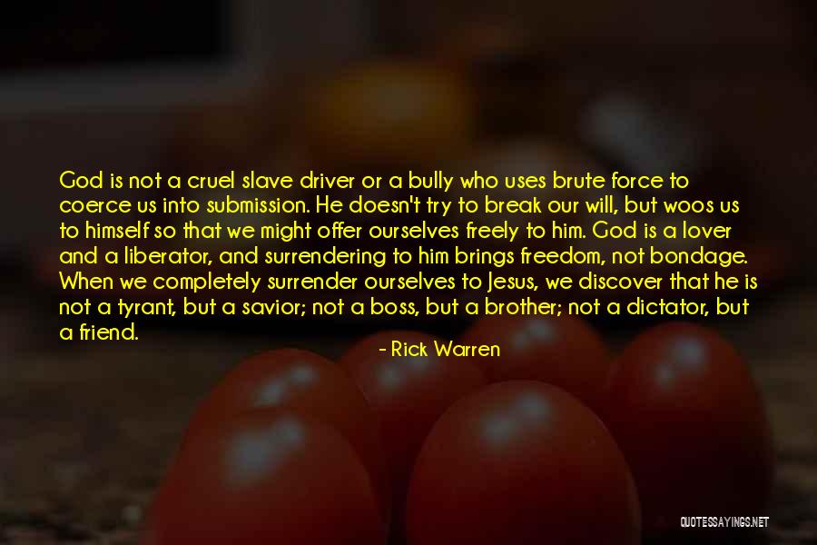 I Surrender All To You God Quotes By Rick Warren I Surrender All To You God Quotes By Rick Warren