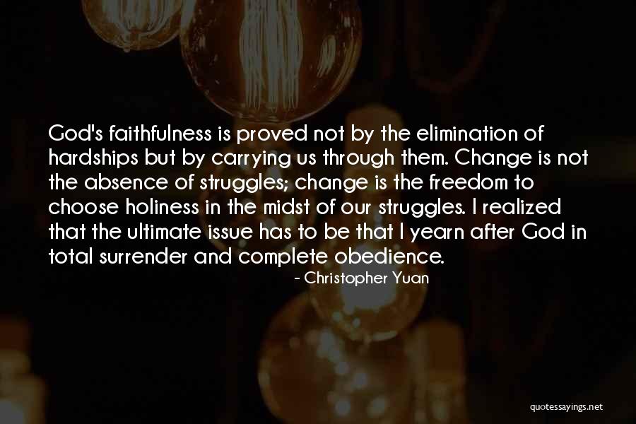 I Surrender God Quotes By Christopher Yuan I Surrender God Quotes By Christopher Yuan
