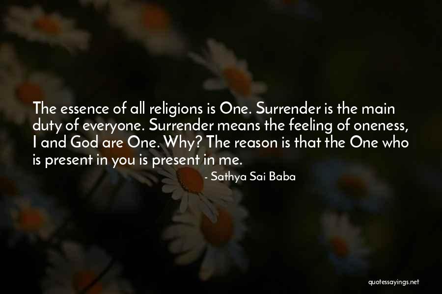 I Surrender God Quotes By Sathya Sai Baba I Surrender God Quotes By Sathya Sai Baba