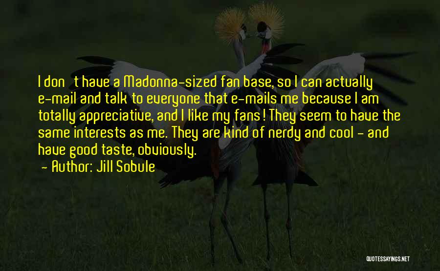I Taste Quotes By Jill Sobule