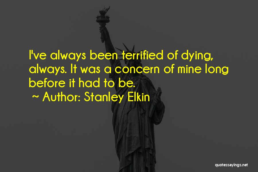 I Terrified Quotes By Stanley Elkin