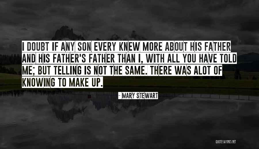 I Think About You Alot Quotes By Mary Stewart I Think About You Alot Quotes By Mary Stewart