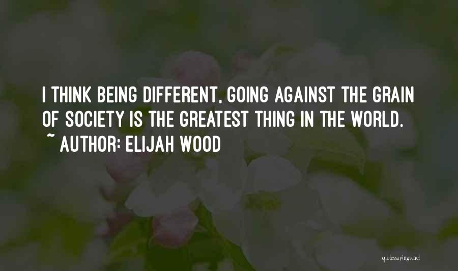 I Think Different Quotes By Elijah Wood