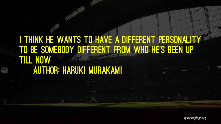 I Think Different Quotes By Haruki Murakami