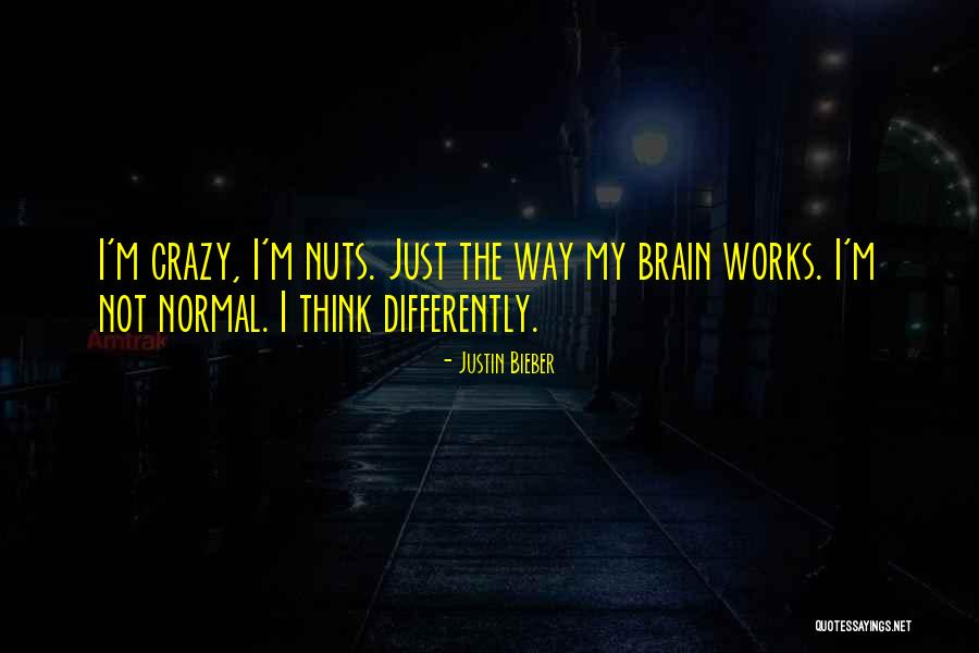 I Think Differently Quotes By Justin Bieber I Think Differently Quotes By Justin Bieber