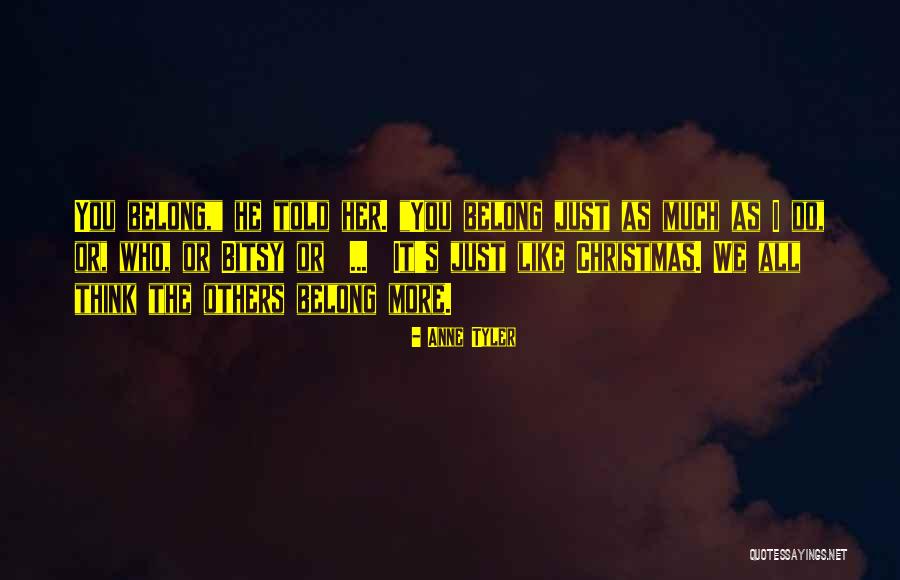 I Think I Like Her Quotes By Anne Tyler I Think I Like Her Quotes By Anne Tyler