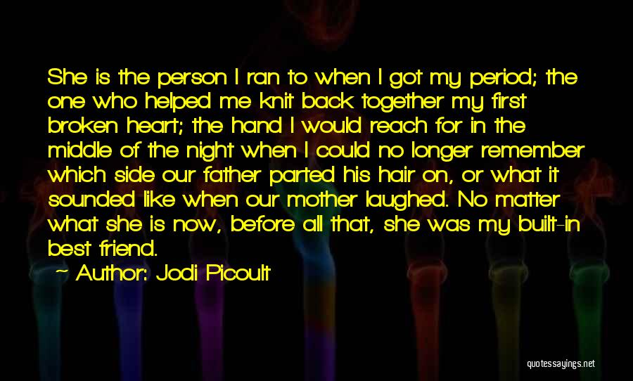 I Think I Like You More Than A Friend Quotes By Jodi Picoult