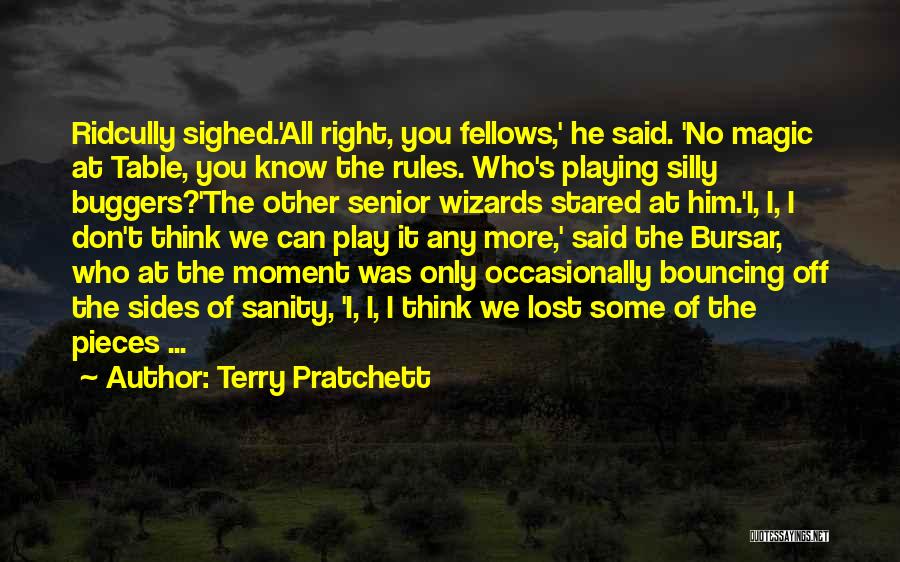 I Think I Lost Him Quotes By Terry Pratchett