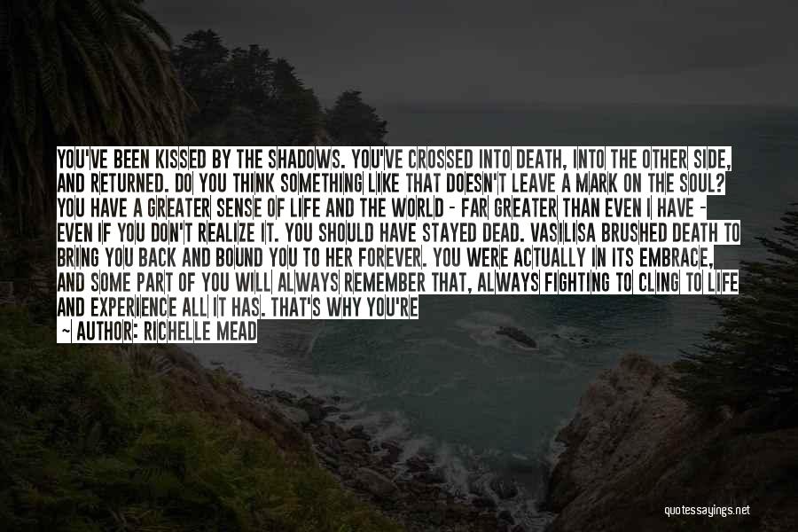 I Think I Should Leave Quotes By Richelle Mead