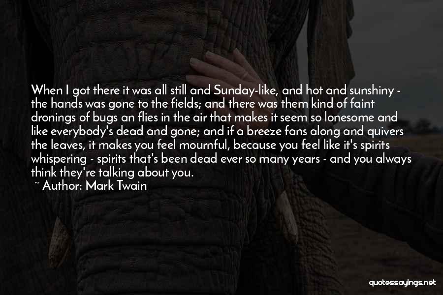 I Think I Still Like You Quotes By Mark Twain