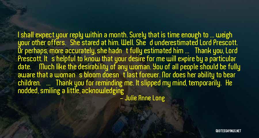 I Think Of Him All The Time Quotes By Julie Anne Long