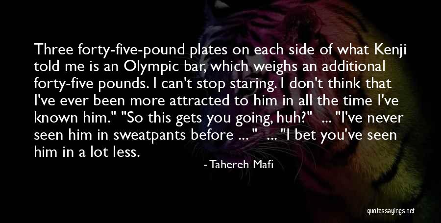 I Think Of Him All The Time Quotes By Tahereh Mafi