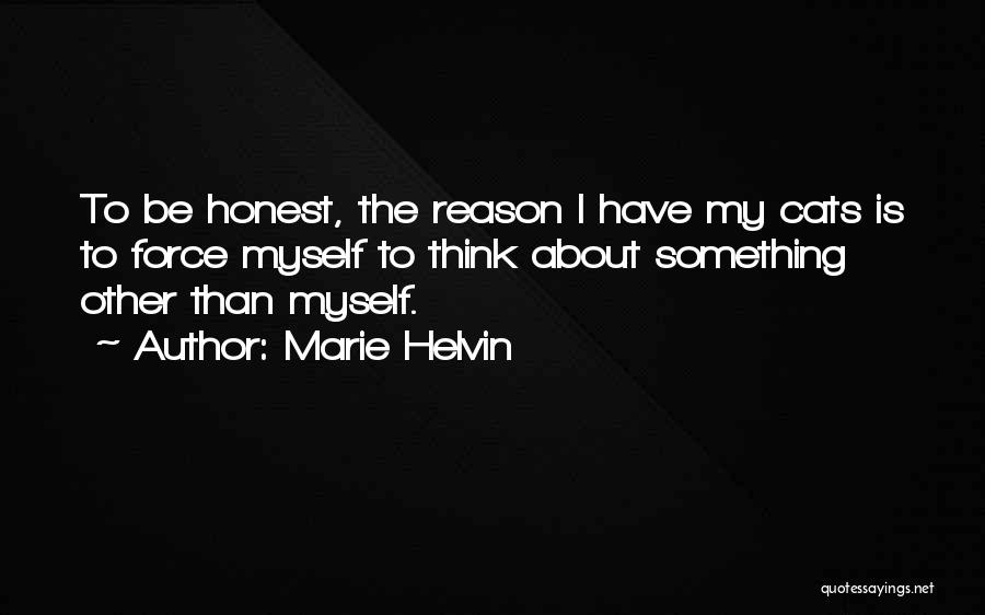 I Think Quotes By Marie Helvin