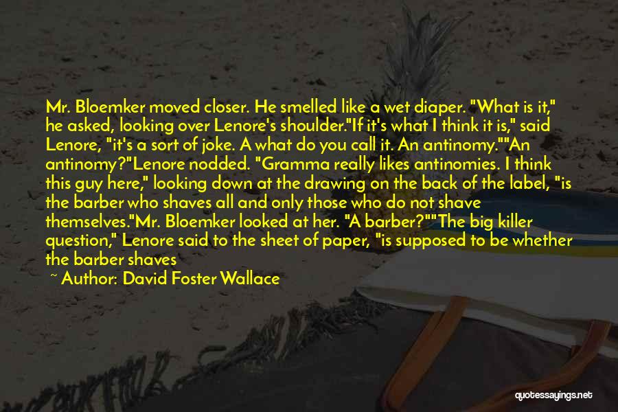 I Think She Likes Me Quotes By David Foster Wallace