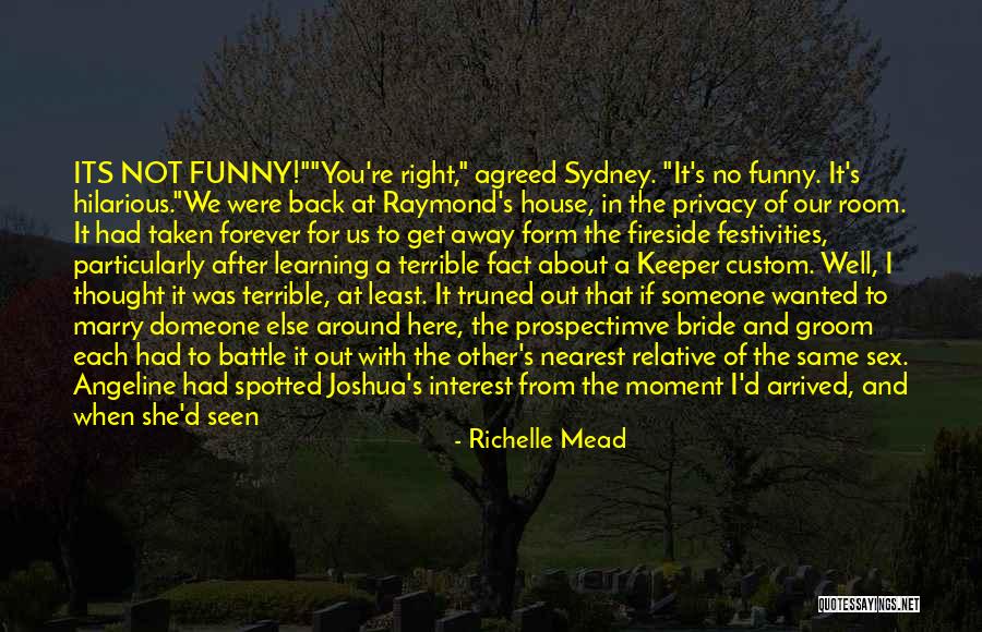 I Think This Is Sort Of Funny Quotes By Richelle Mead I Think This Is Sort Of Funny Quotes By Richelle Mead