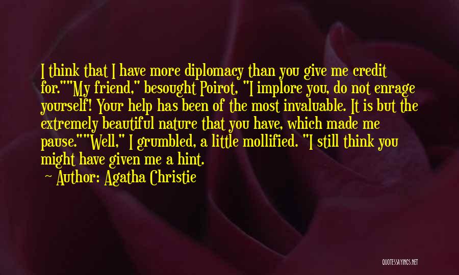 I Think Your Beautiful Quotes By Agatha Christie