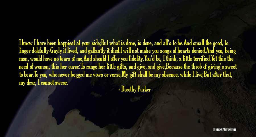 I Think Your Sweet Quotes By Dorothy Parker