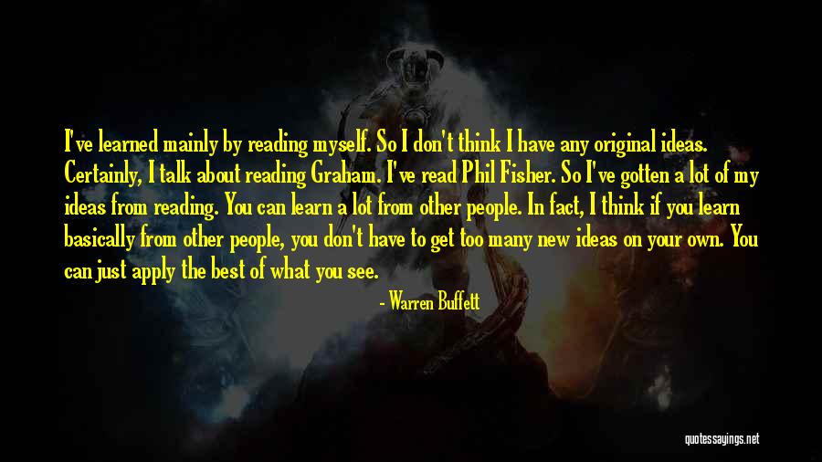 I Think Your The Best Quotes By Warren Buffett I Think Your The Best Quotes By Warren Buffett