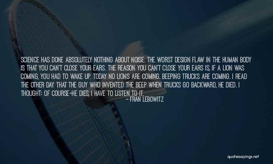I Thought Of You Today Quotes By Fran Lebowitz I Thought Of You Today Quotes By Fran Lebowitz