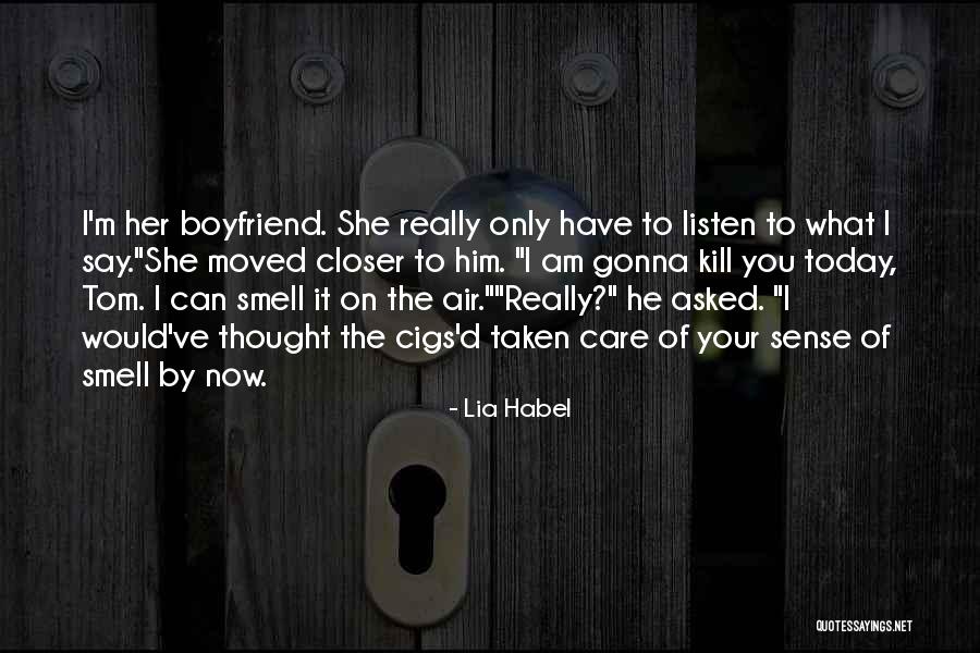 I Thought Of You Today Quotes By Lia Habel I Thought Of You Today Quotes By Lia Habel
