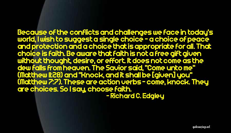 I Thought Of You Today Quotes By Richard C. Edgley I Thought Of You Today Quotes By Richard C. Edgley