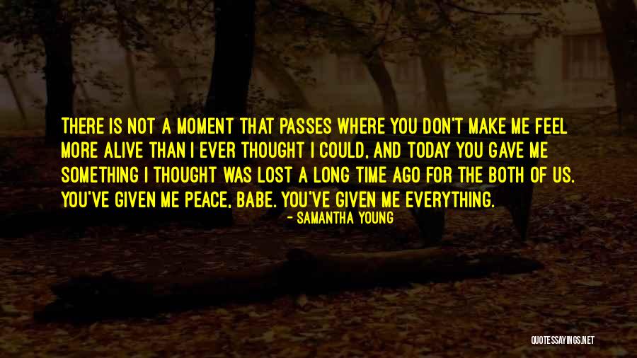 I Thought Of You Today Quotes By Samantha Young I Thought Of You Today Quotes By Samantha Young
