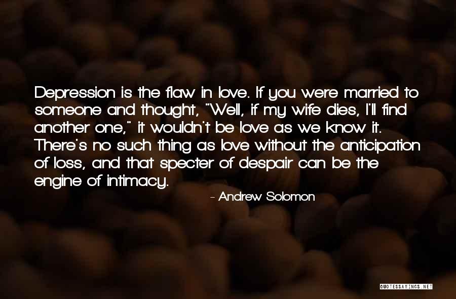 I Thought We Were In Love Quotes By Andrew Solomon