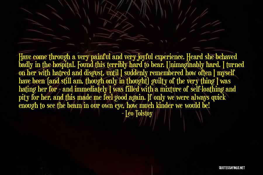 I Thought We Were In Love Quotes By Leo Tolstoy I Thought We Were In Love Quotes By Leo Tolstoy