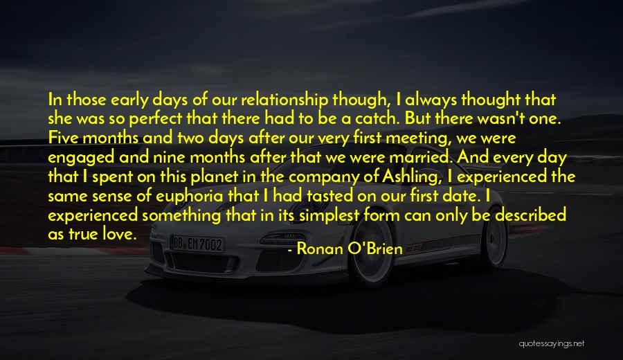 I Thought We Were In Love Quotes By Ronan O'Brien I Thought We Were In Love Quotes By Ronan O'Brien