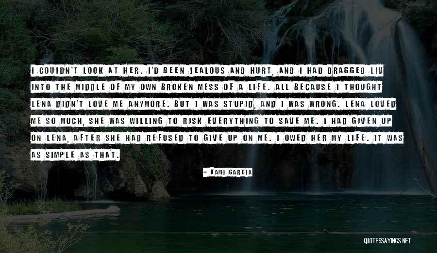 I Thought Wrong Love Quotes By Kami Garcia I Thought Wrong Love Quotes By Kami Garcia