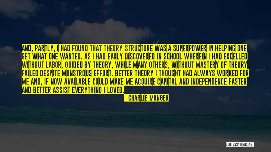 I Thought You Really Loved Me Quotes By Charlie Munger I Thought You Really Loved Me Quotes By Charlie Munger