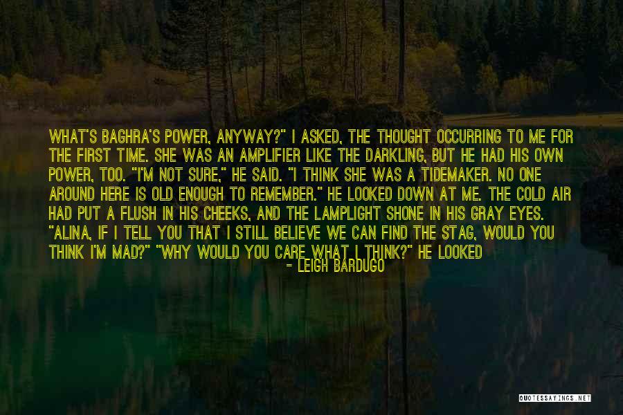 I Thought You Would Care Quotes By Leigh Bardugo