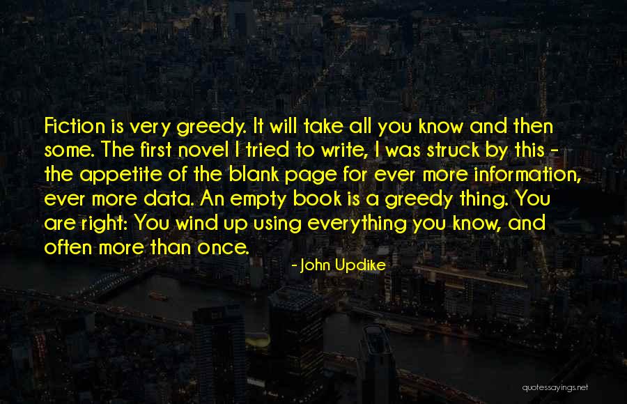 I Tried Everything Quotes By John Updike I Tried Everything Quotes By John Updike